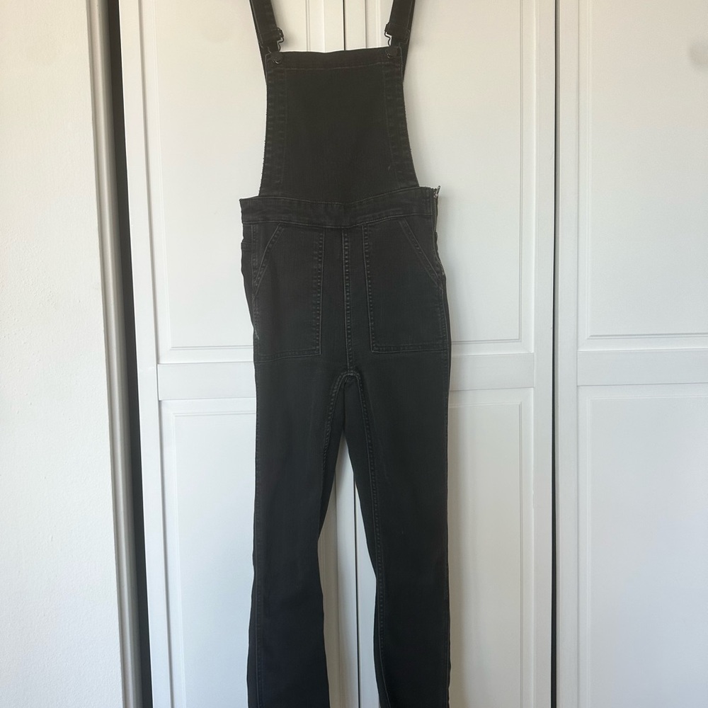 Madewell Women's Black Denim Overalls